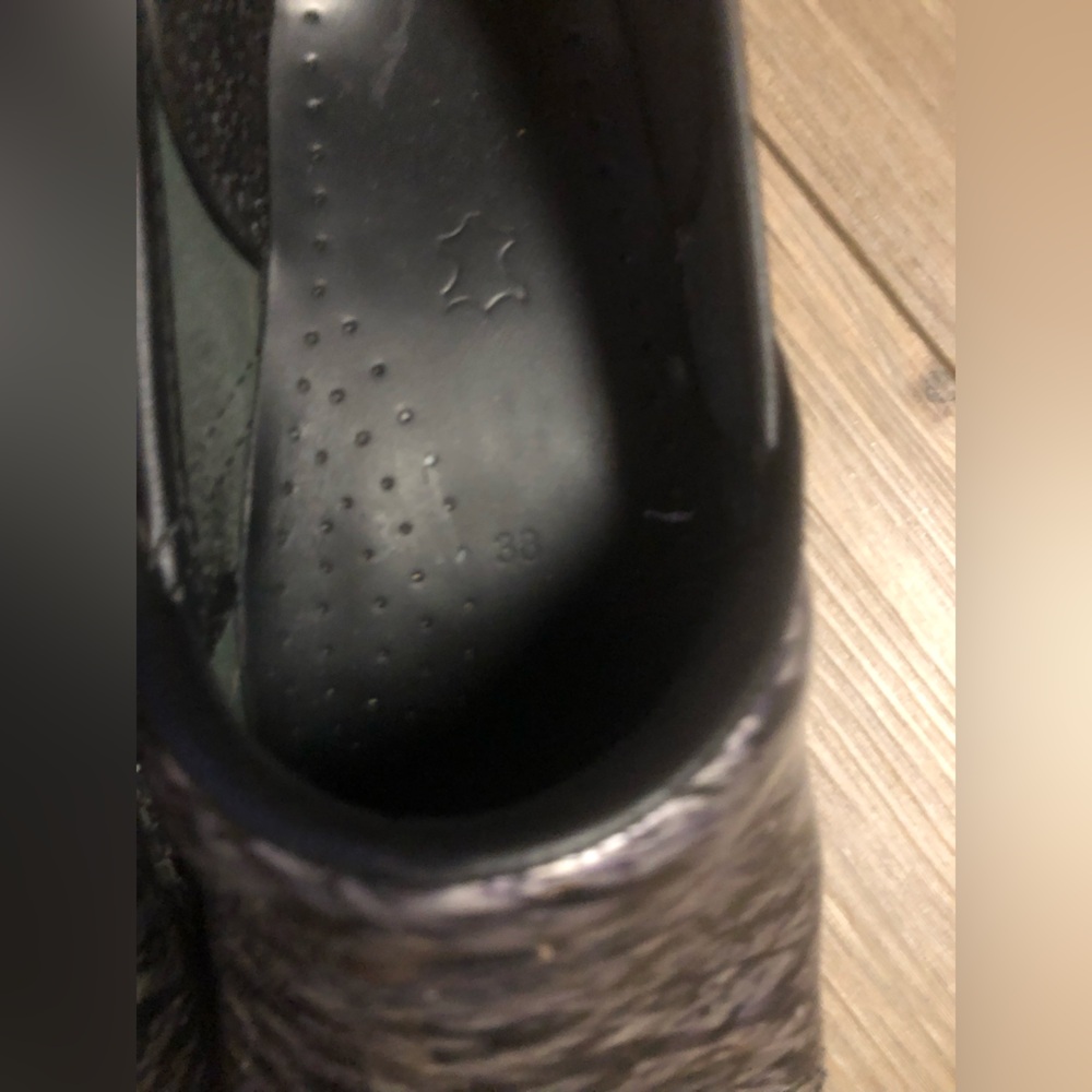 Dansko Metallic Patterned Clogs - image 6